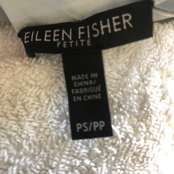Eileen Fisher Gray Silk Tunic PS NWT - Picture 3 of 7